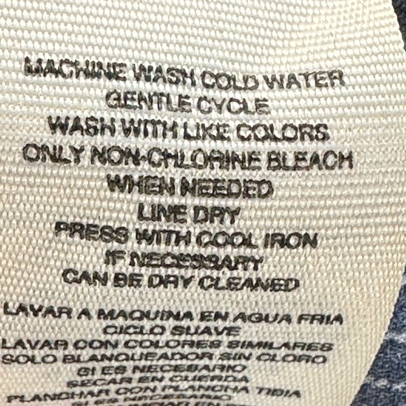 Rachel Rachel Roy Long Sleeve Floral Print Tie V-Neck Sheer Blouse - Blue - 10 - Picture 7 of 9